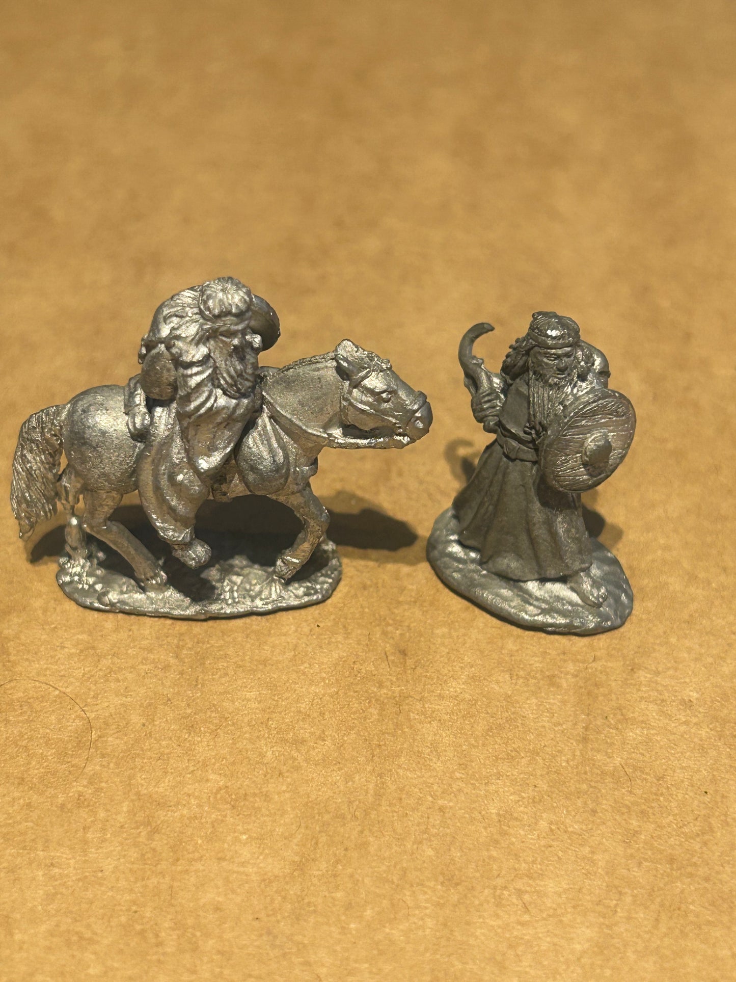 C33 mounted adventurer Citadel Fantasy Adventurers FA5 /FAC5 Mounted and foot Druid w. Sickle Warhammer