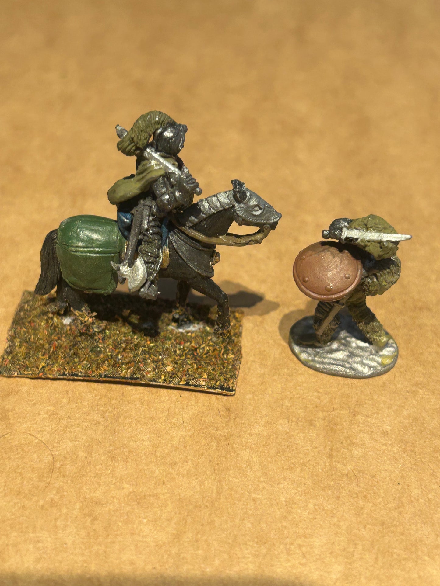 C33 mounted adventurer Citadel Fantasy Adventurers FA1 /FAC1 Mounted and foot fighter in plate mail Warhammer