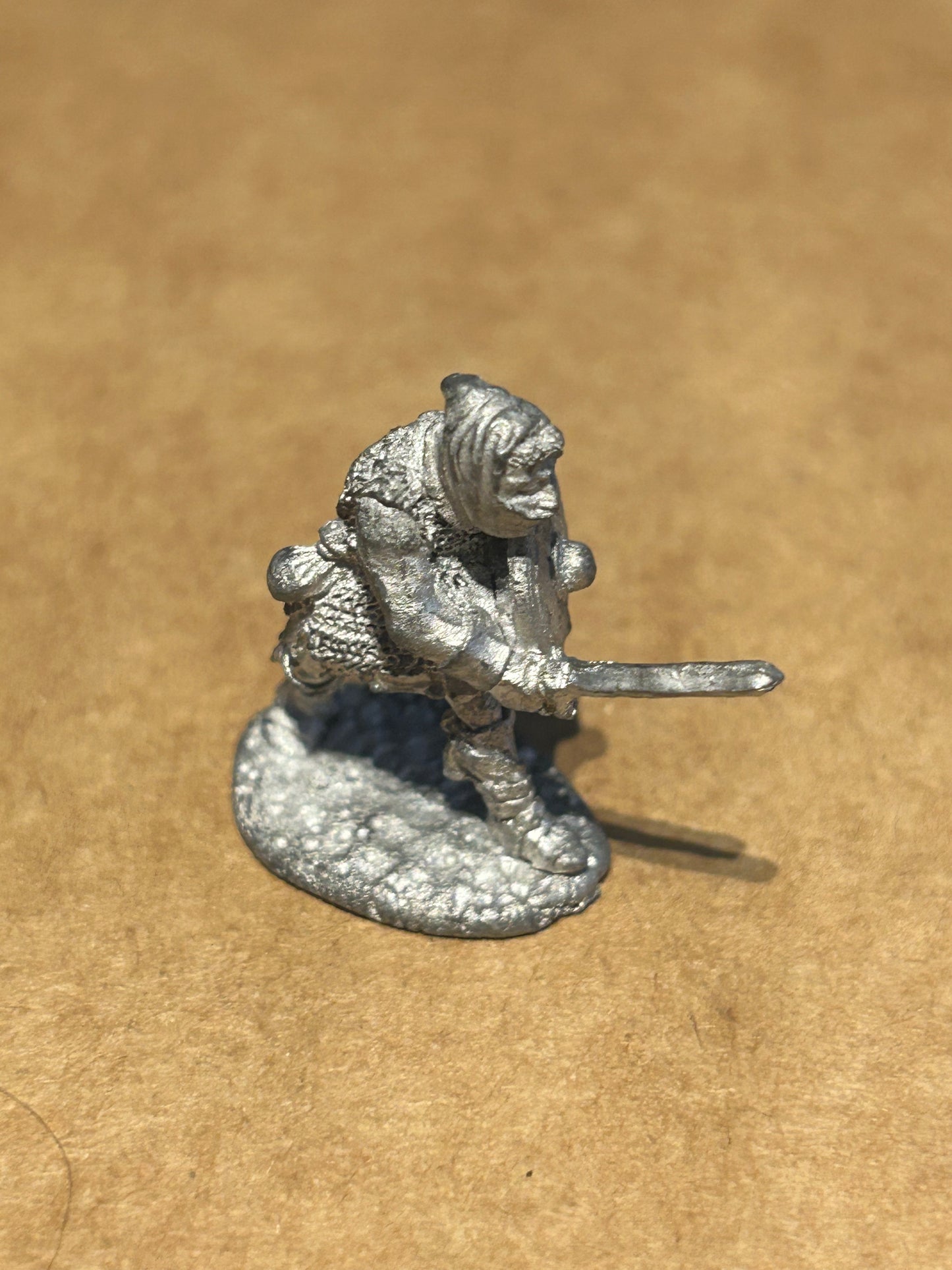 Games Workshop Citadel FF43-2 Fiend Factory Bandit in Chainmail with Sword 1982