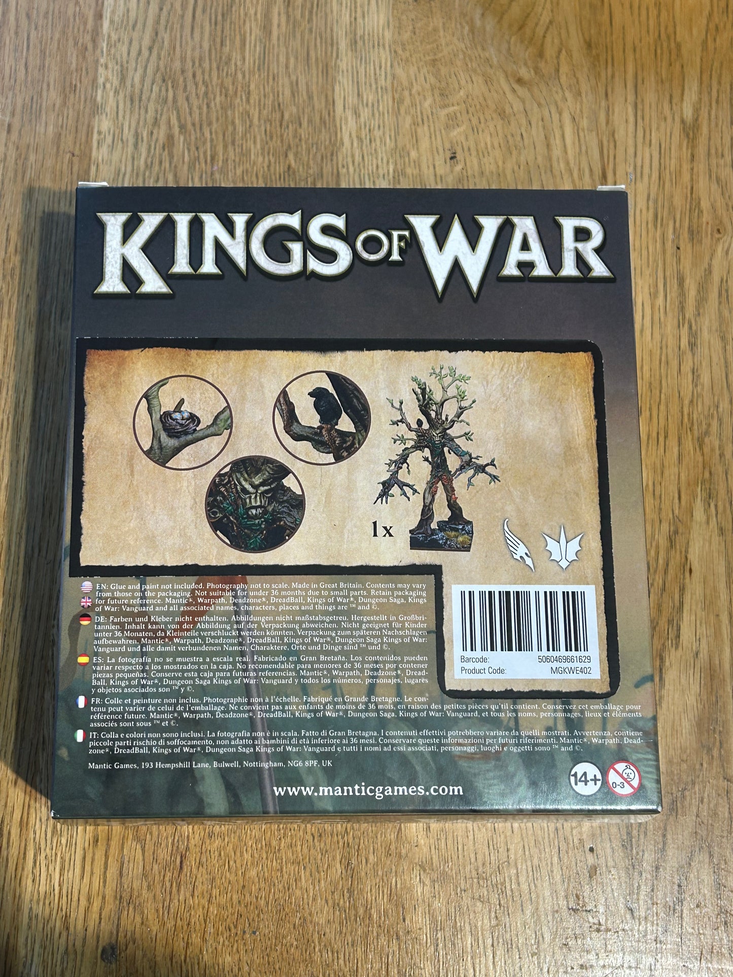 Elf Tree Herder - Kings of War warhammer fantasy wood elves proxy