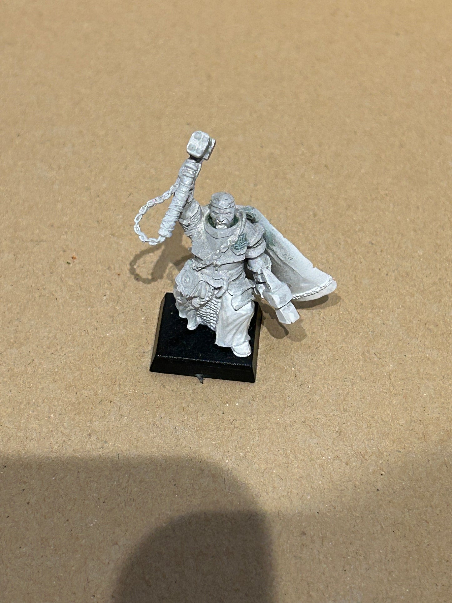 Warhammer fantasy proxy avatars of war warrior priest with two hammers