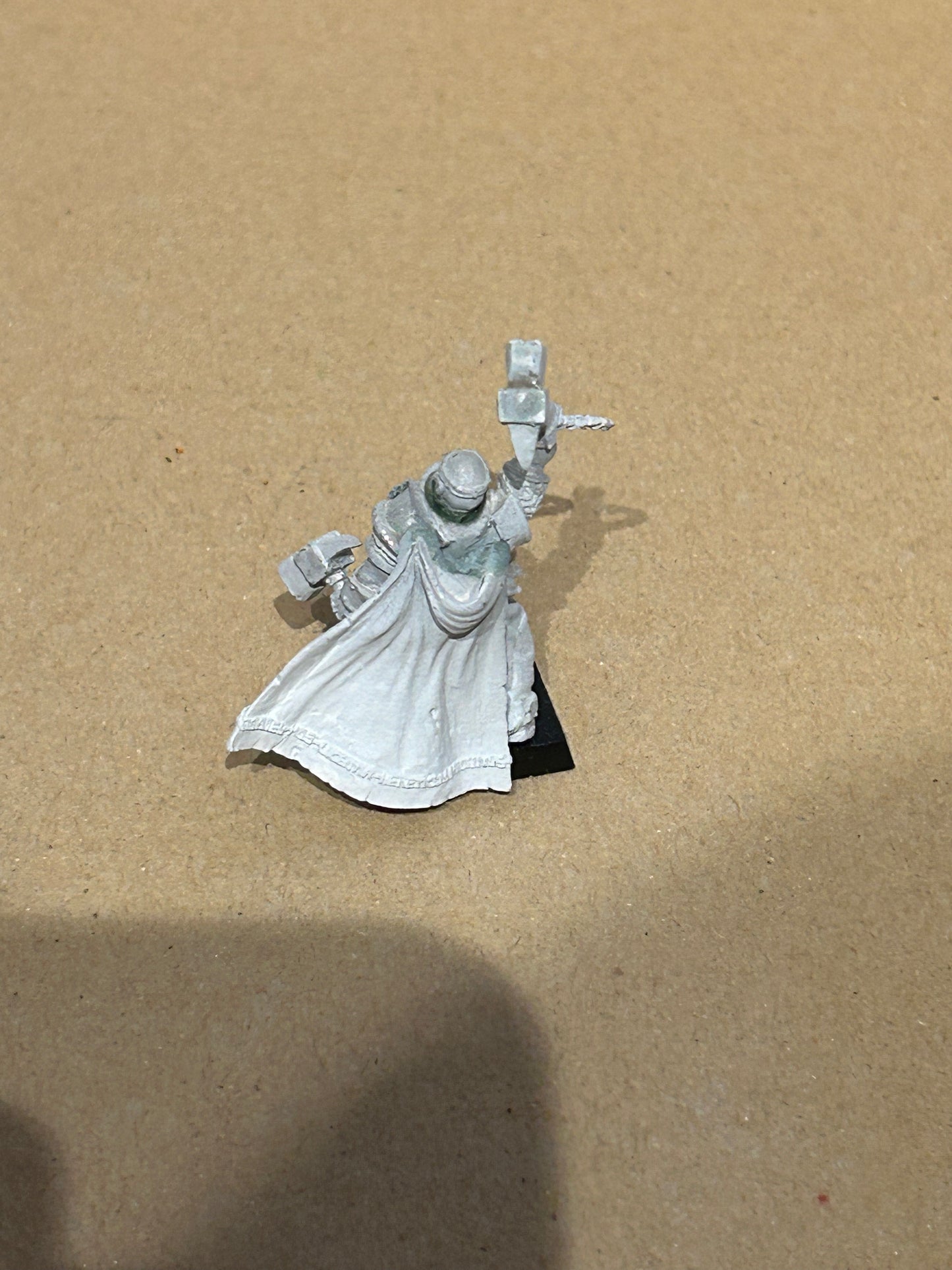 Warhammer fantasy proxy avatars of war warrior priest with two hammers