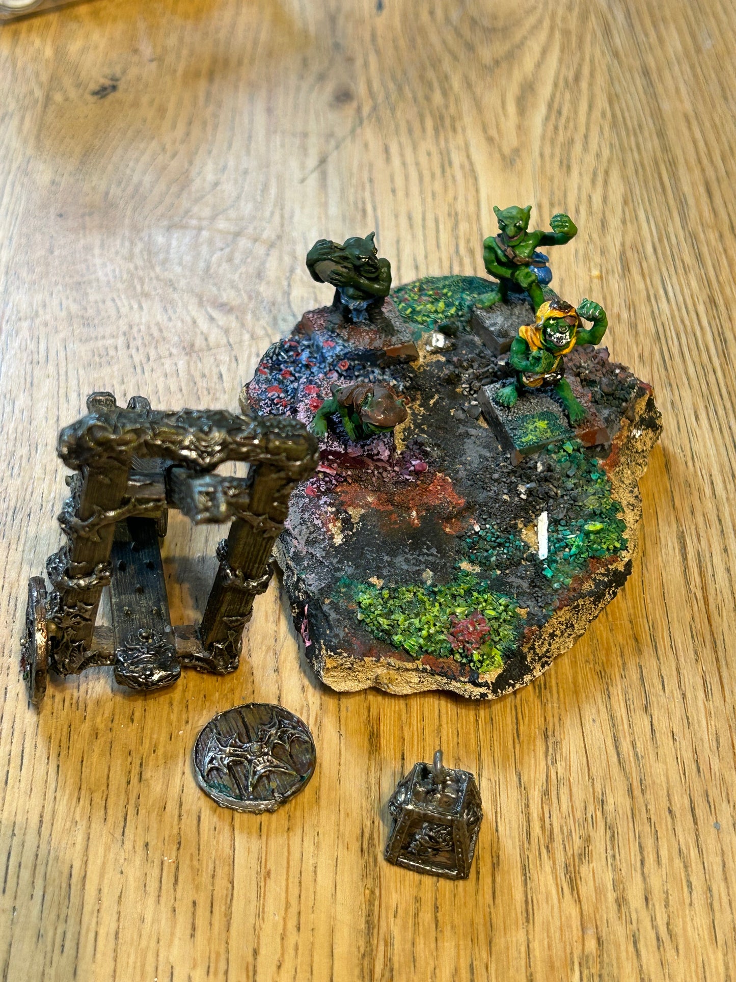 CITADEL MD2 Skull Crusher Goblin Trebuchet Machineries of Destruction crew warhammer fantasy