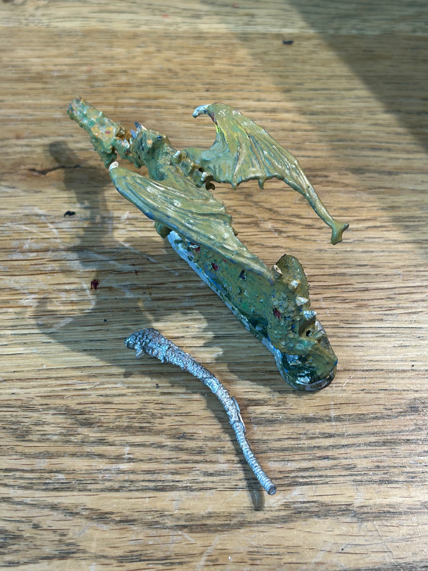 Warhammer Citadel/Ral Partha Metal 1980s Zombie Dragon (DG6)