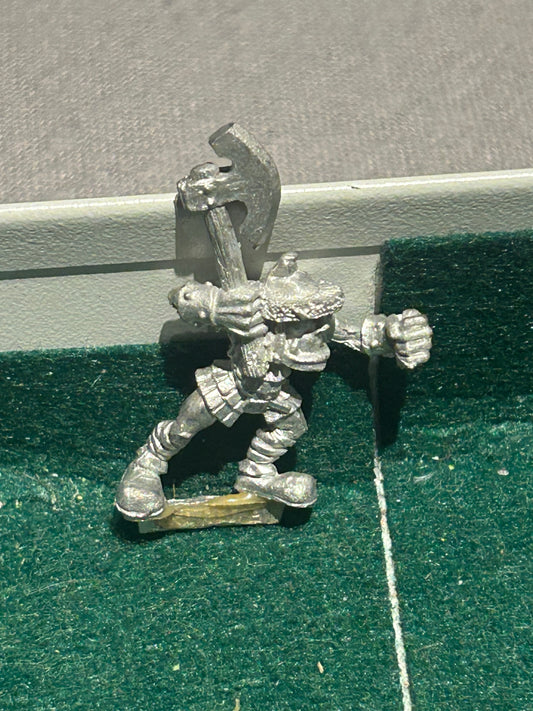 Warhammer fantasy marauder miniatures orc warrior with hand axe