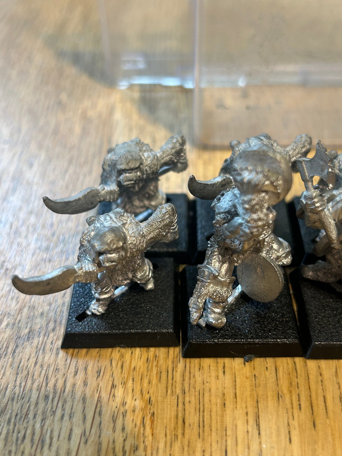 Citadel Minatures Regiments Of Renown RR18 - Ugezod's Mother Crushers Black Orcs RR8 giant black orcs (complete unit) with original clam shell case