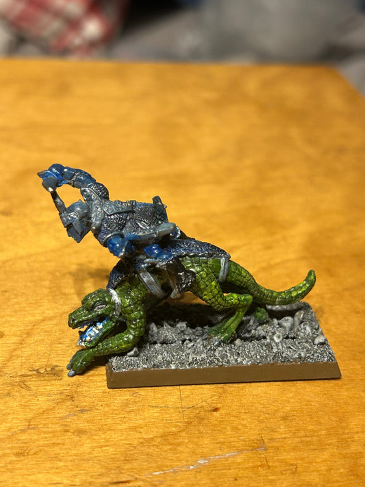 Citadel Warhammer 80s C21 Dark Elf Agard on Cold One