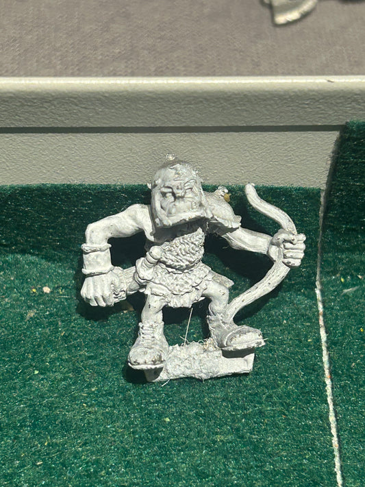 Warhammer fantasy marauder miniatures orc warrior with hand axe and shield