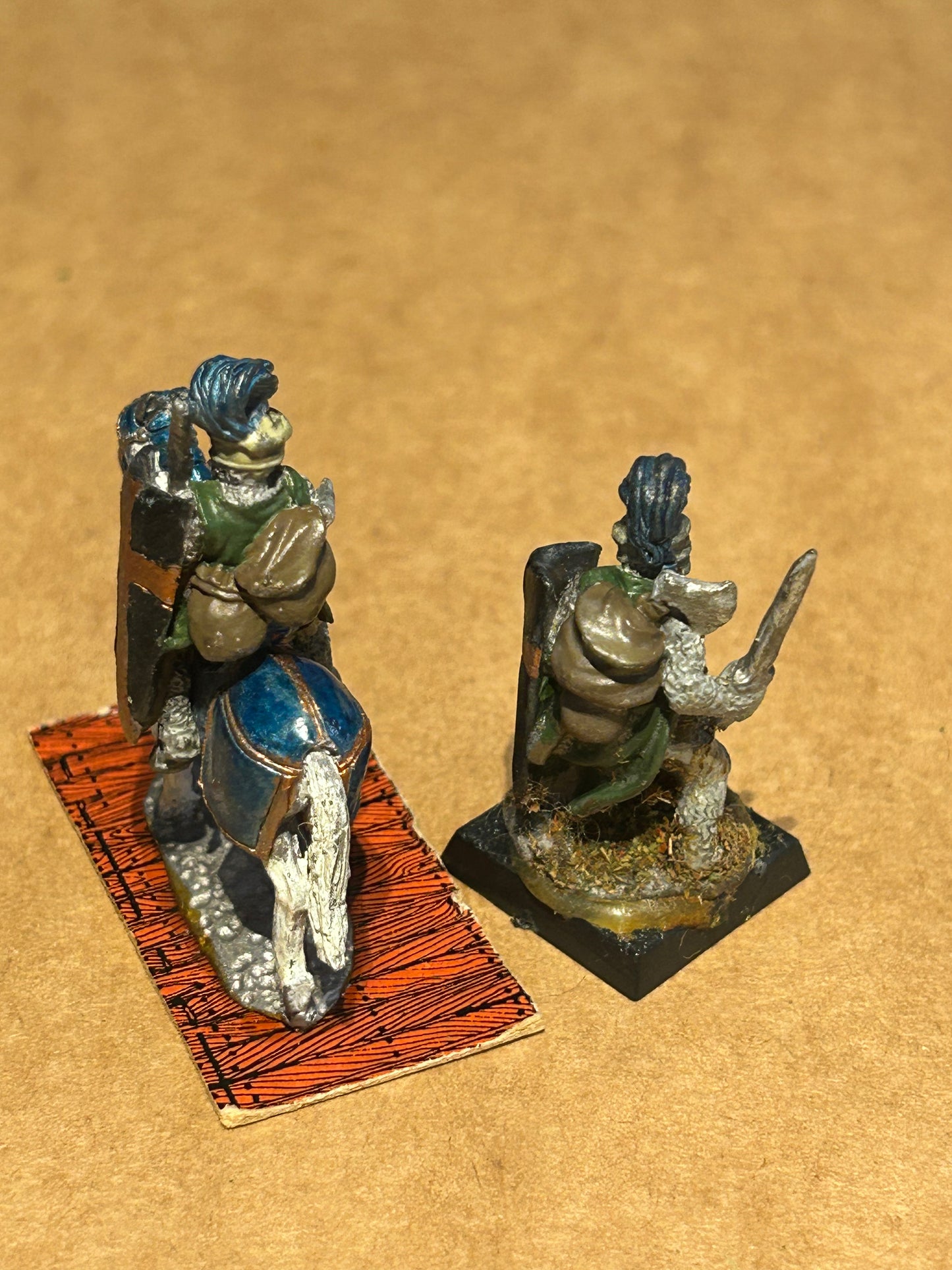 C33 mounted adventurer Citadel Fantasy Adventurers FA31 /FAC31 Mounted and foot paladin in chainmail Warhammer