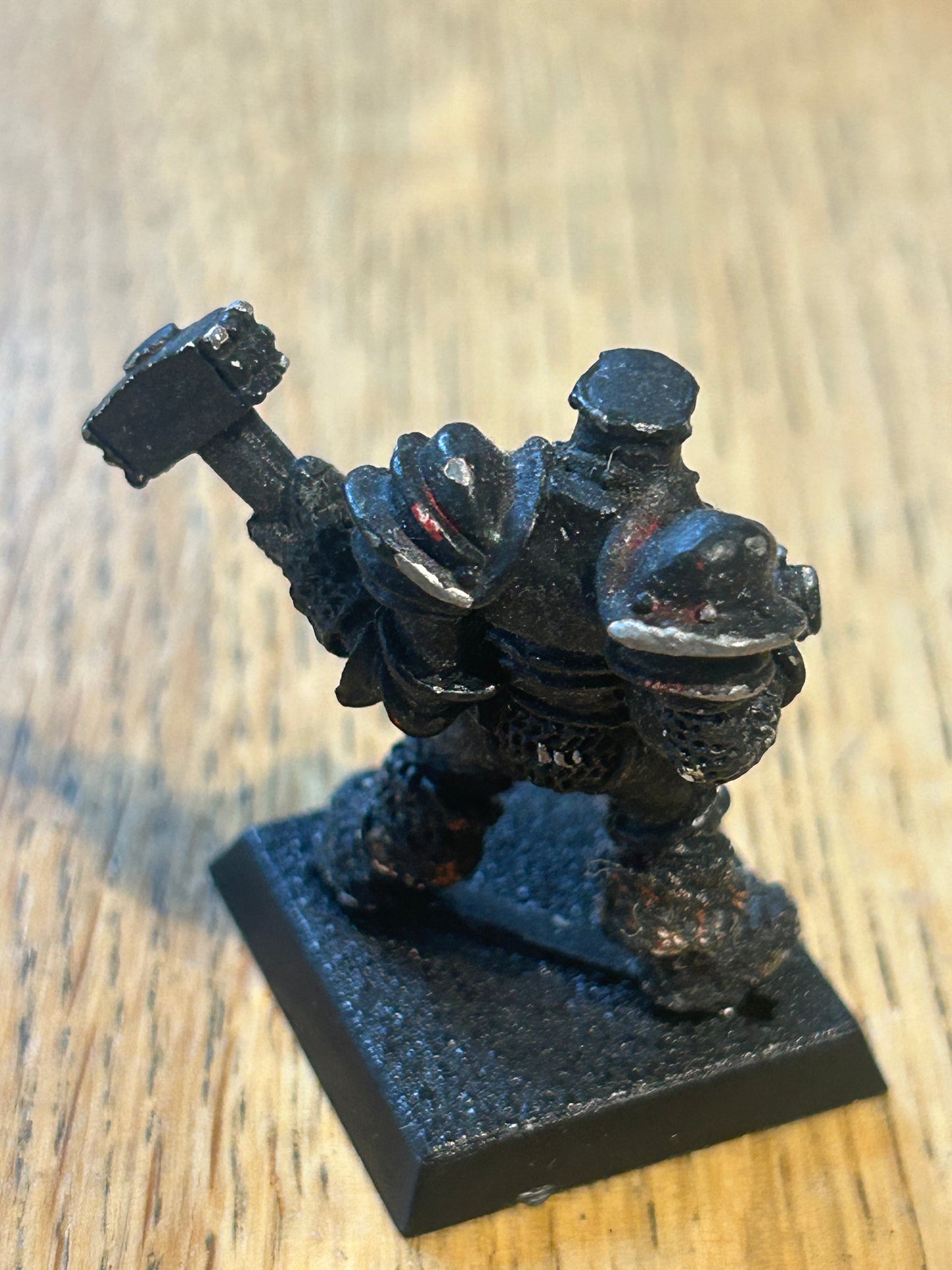 Khane the Mighty CH3 Chaos Warrior Champion Hammer Citadel Miniatures Metal 1987