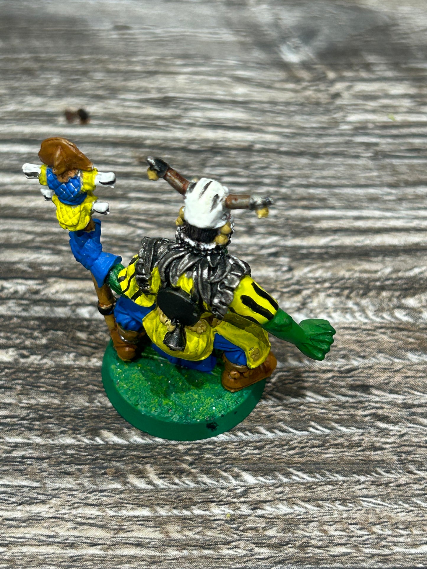 Vintage Warhammer 40k Space Ork Weirdboy 'Death Skull' Rogue Trader 1990s Metal