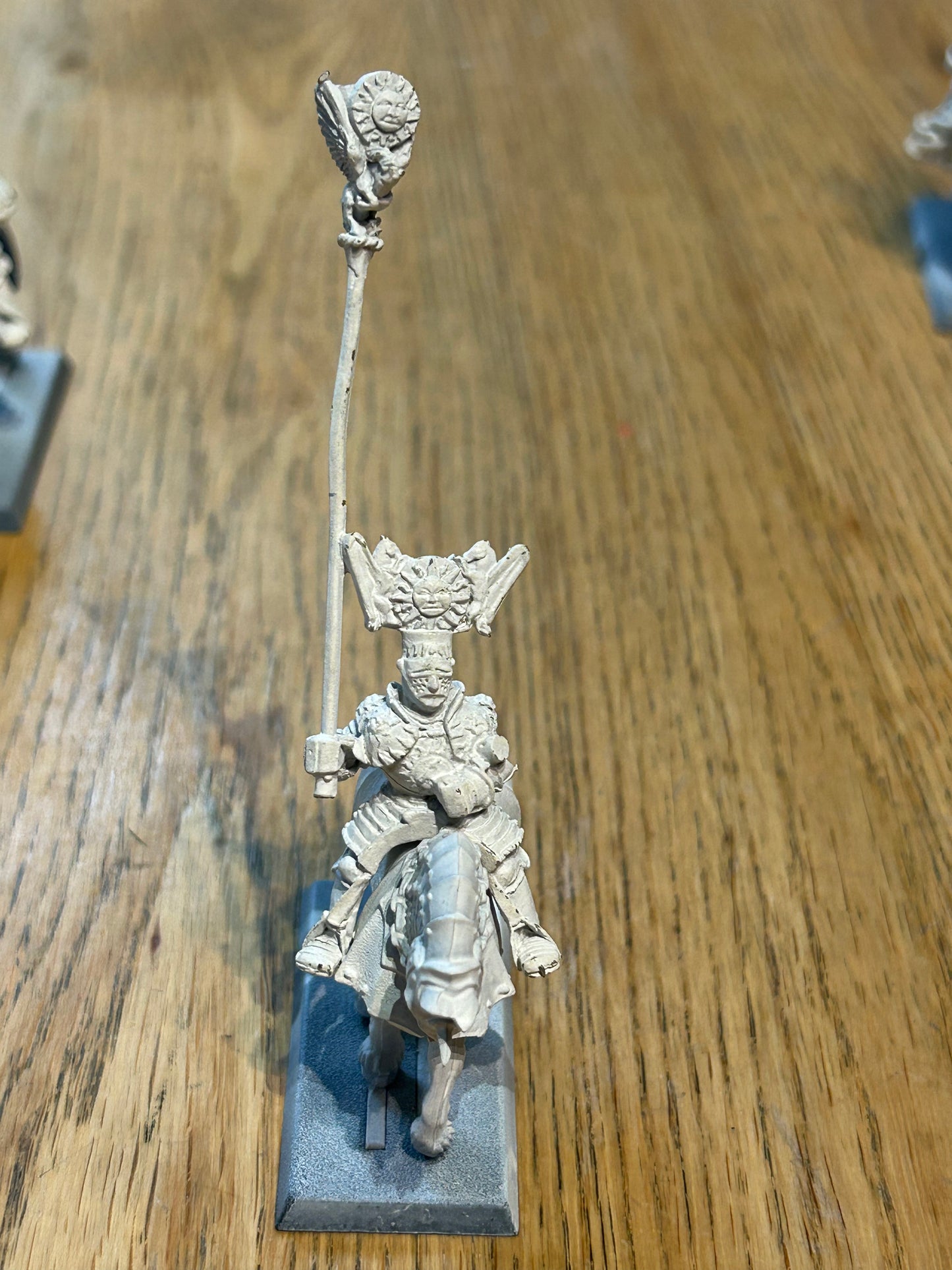Warhammer Empire Knight Of The Blazing Sun Standard Bearer Fantasy Old World