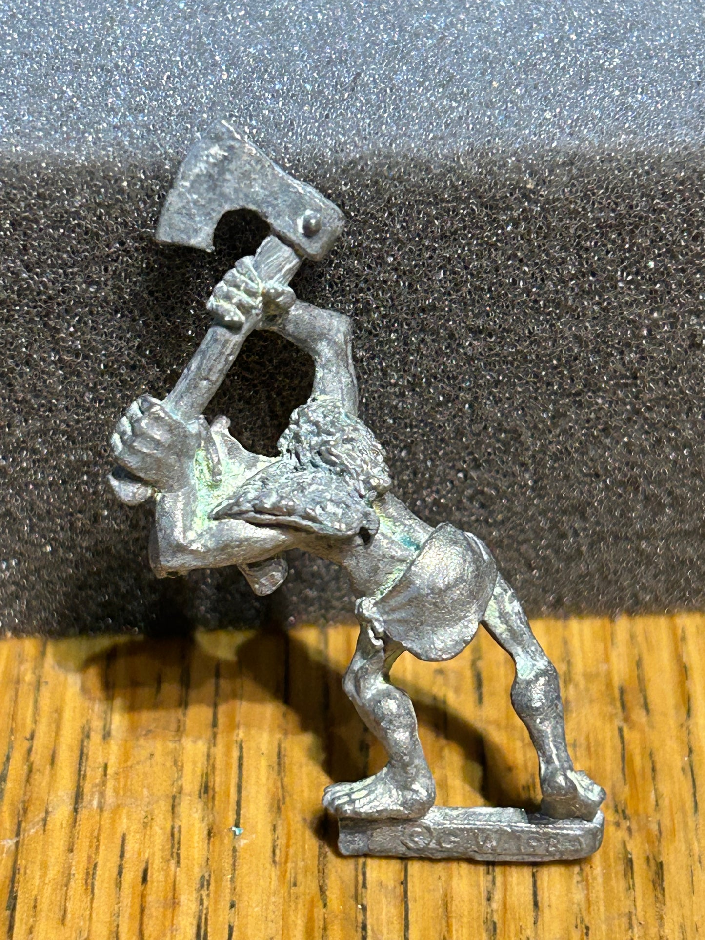 Warhammer Fantasy Battles Old World Orc Warrior kroglod cleaver Metal