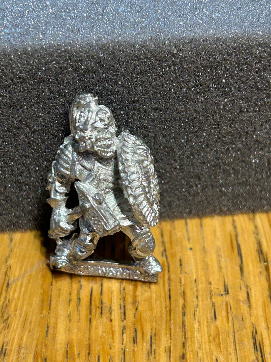 1985 Chaos Warrior 0203 11 C35 Citadel Warhammer Army Evil Horde Undead Skeleton