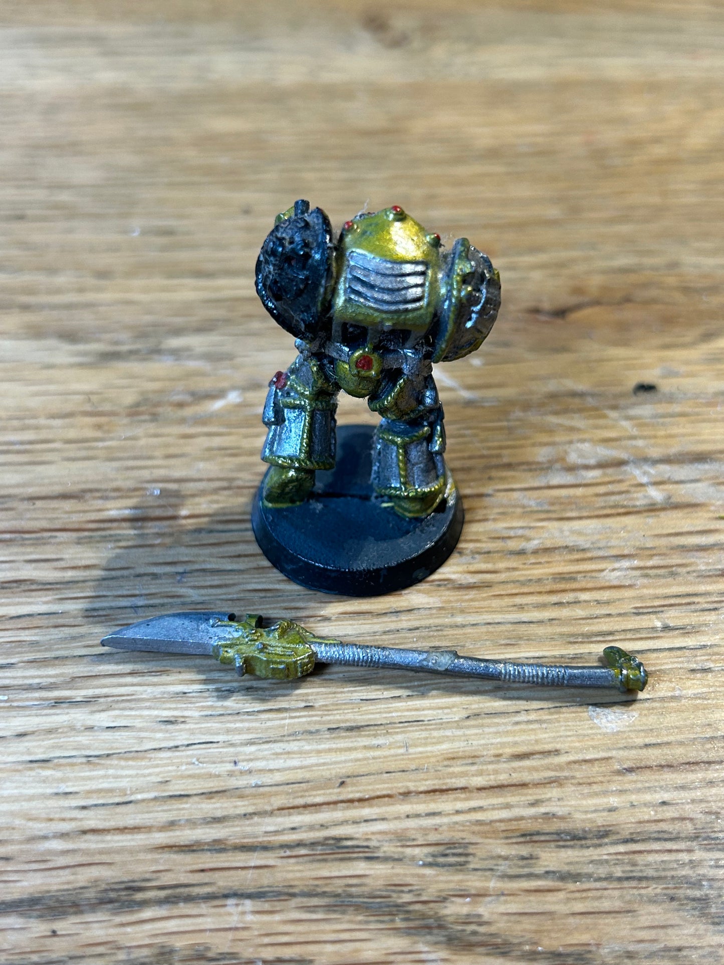 Warhammer 40k Rogue Trader Grey Knight Terminator with nemesis halberd