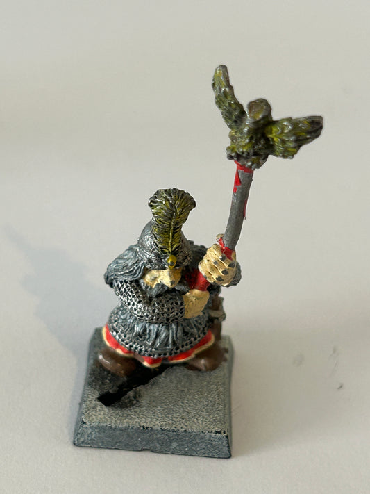 Warhammer fantasy marauder miniatures dwarf standard bearer