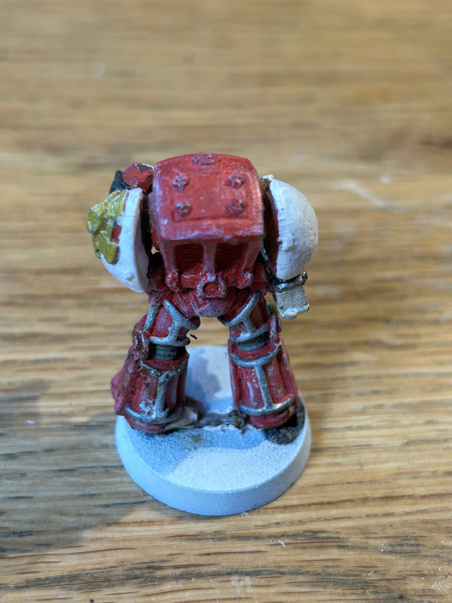 Metal Space Marine Terminator with autocannon rogue trader