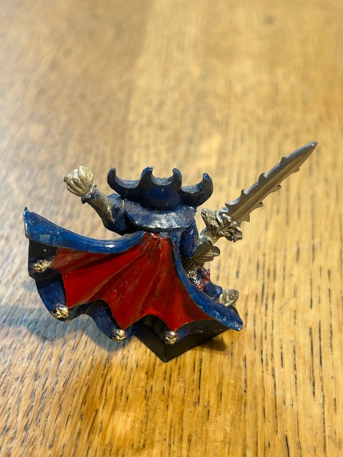 Warhammer Undead Vampire Lord with Cloak Classic Metal 1990s Counts