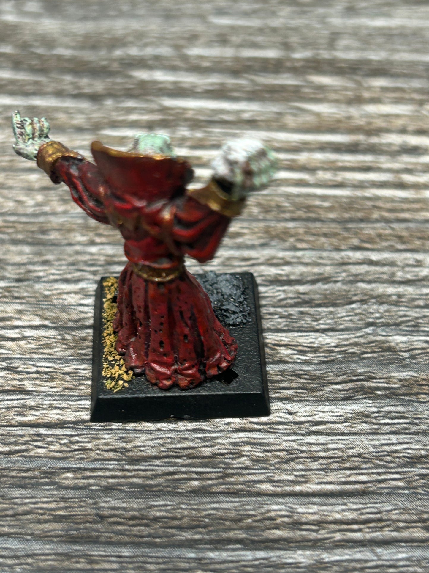 Vintage Warhammer C18 Night Horror 'Vampire Casting Spell' Metal