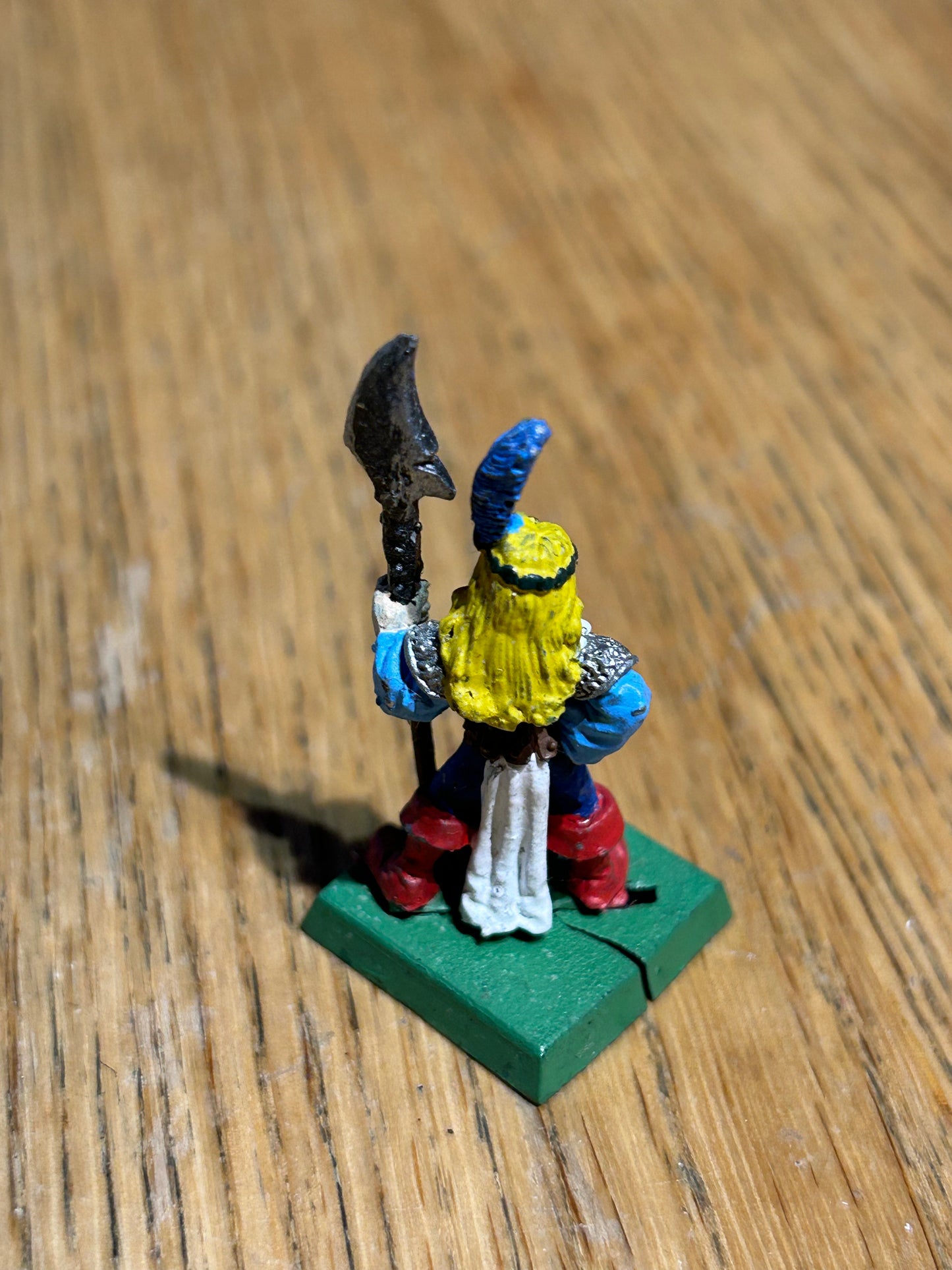 Vintage Citadel 1980s Lord Of The Rings MERP ME32 “ Noldor Deep Elf “ (B) with halberd