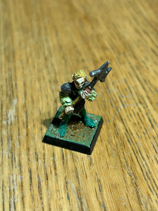 ME31 Silvan Wood Elf with halberd Middle Earth Citadel Metal