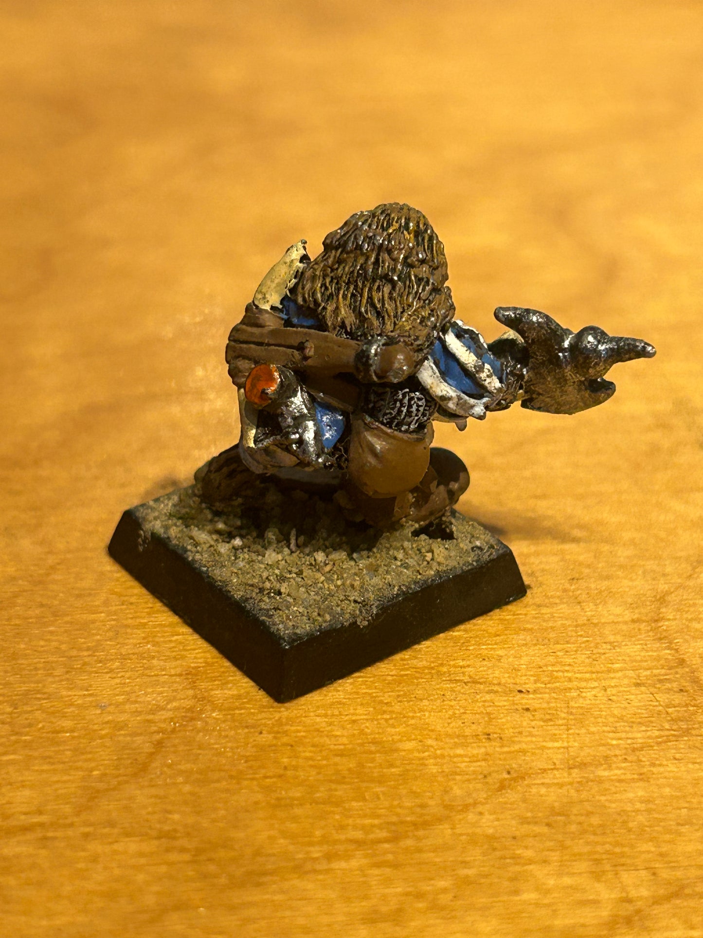 Warhammer fantasy bugman’s rangers regiment of renown RRD1 Champion
'Owd' Tom Thyksson dwarfs