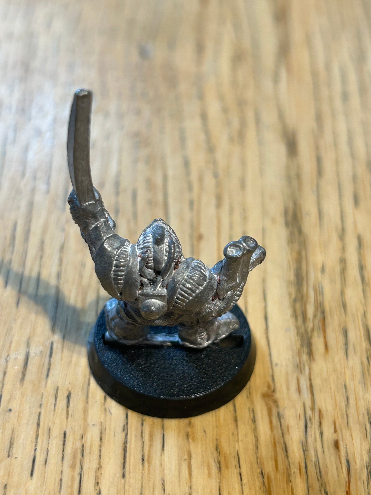 Rogue Trader Chaos Squat In Power Armour Space Dwarf Metal Citadel