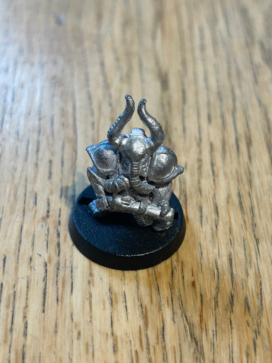 Rogue Trader Chaos Squat In Power Armour Space Dwarf Metal Citadel