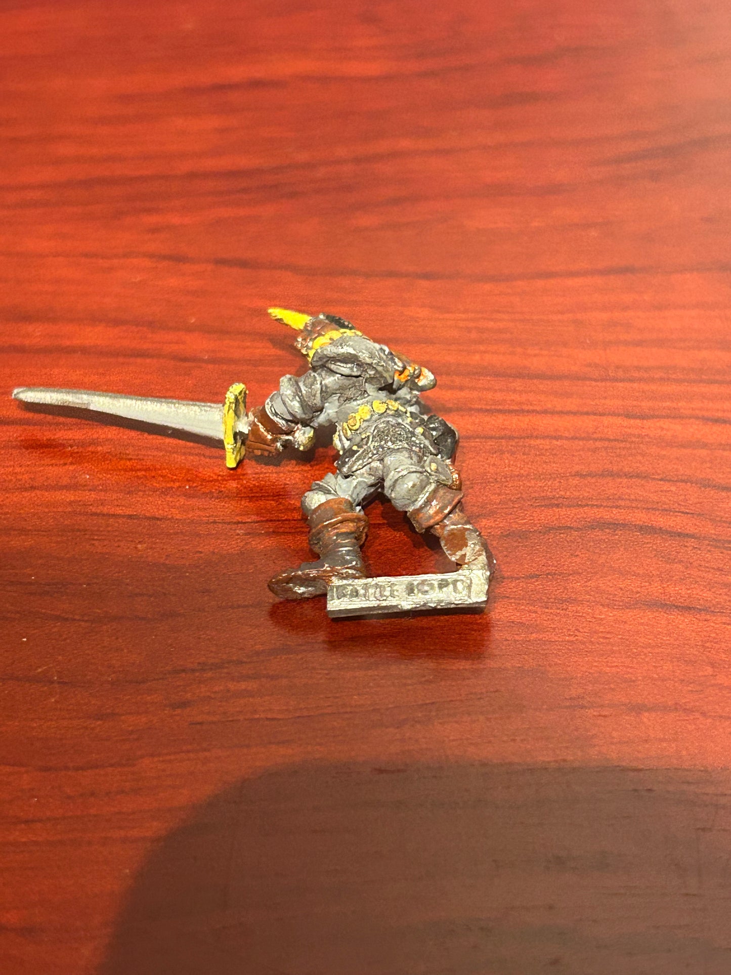 Citadel Miniatures warhammer fantasy Lord of Battle Sigismund Braveheart 0106/23 bretonnian foot knight