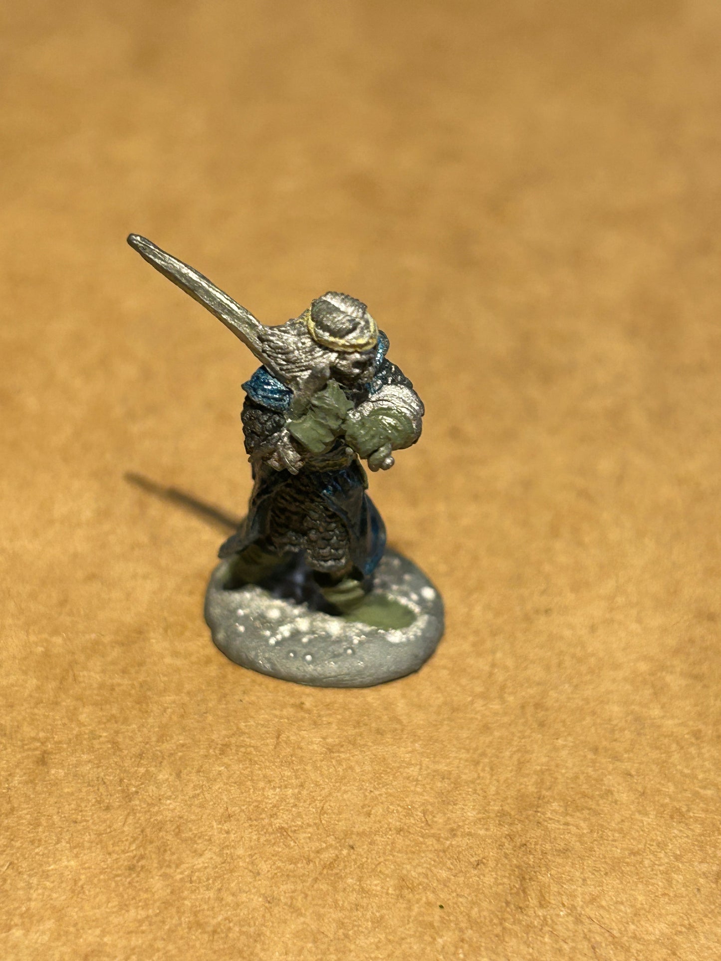 Warhammer - Pre Slotta - Fiend Factory - FF52, Skeletal Warrior, Skeleton 1982