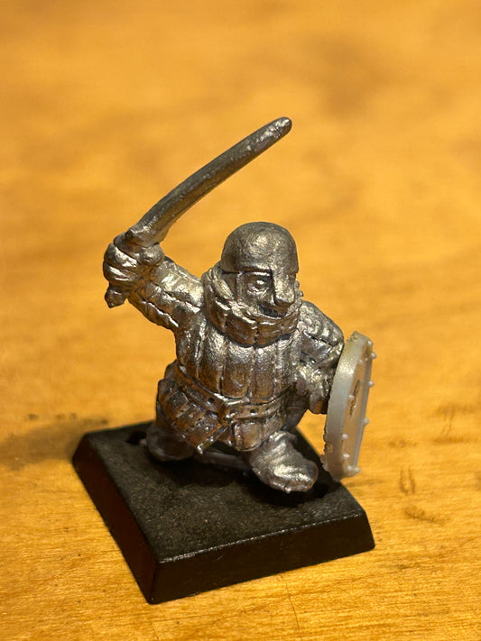 1985 Imperial Dwarf 0307 03 D5 Bogram Citadel Dwarven Warhammer Army Fighter D&D