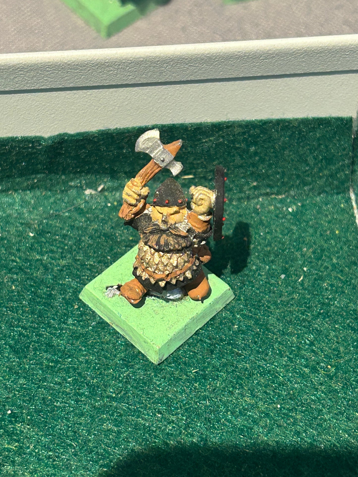 Citadel Warhammer fantasy - Imperial Dwarf - C06 / 0307 - Gazil Hooknose - Metal - 1985