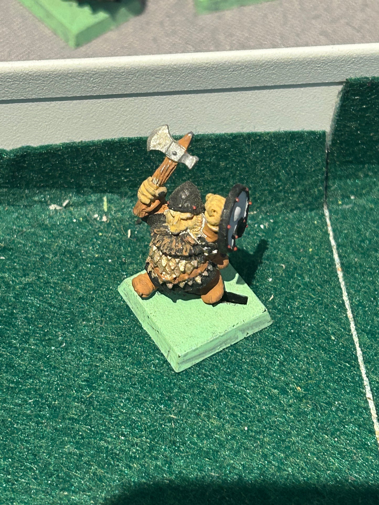 Citadel Warhammer fantasy - Imperial Dwarf - C06 / 0307 - Gazil Hooknose - Metal - 1985