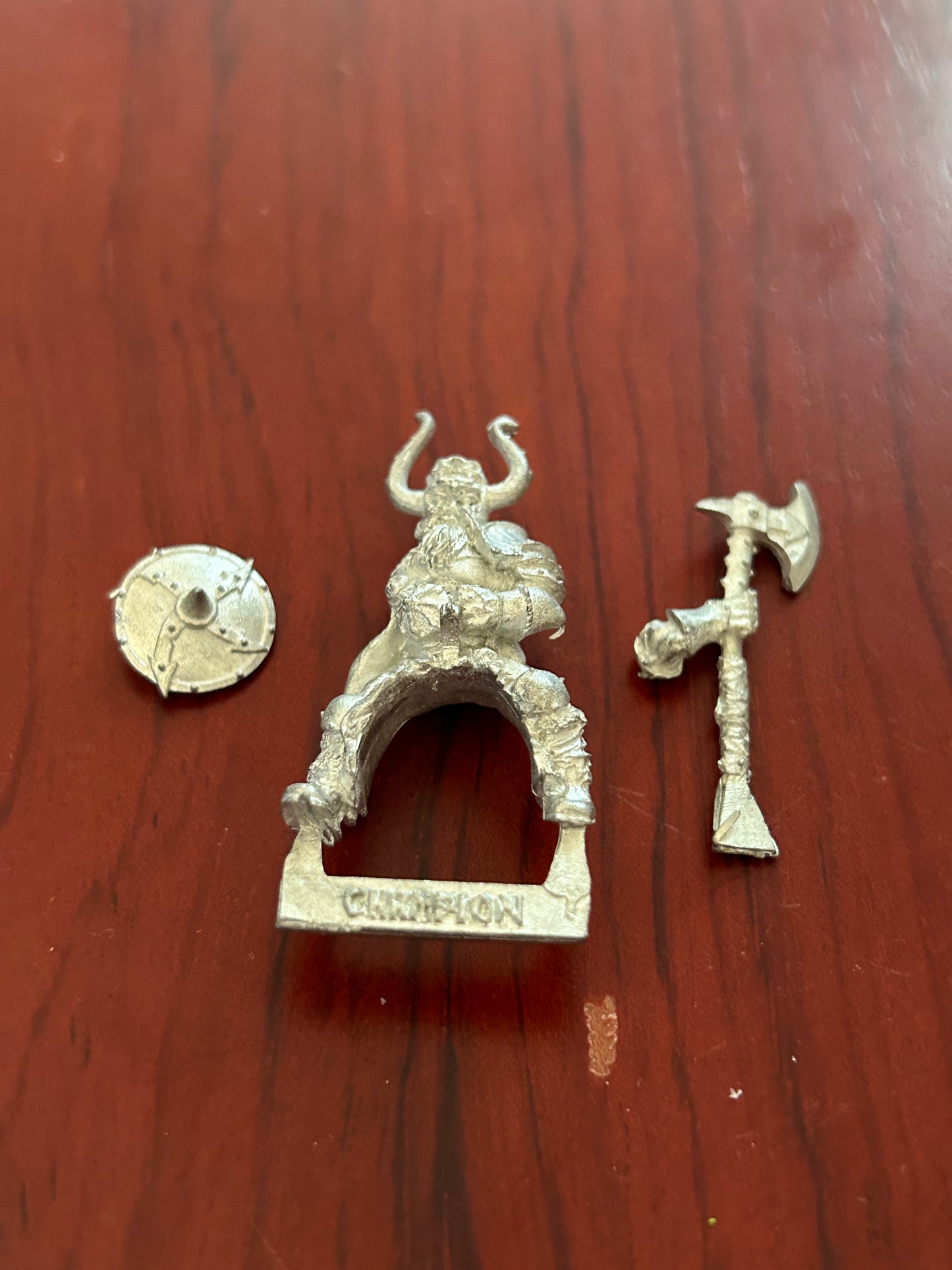 Warriors of Chaos metal Marauder Horseman Champion Citadel Warhammer fantasy