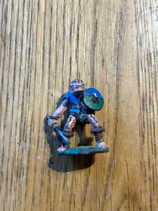Harboth and the black mountain boys trooper (2 available, painted with pink skin) warhammer fantasy orcs