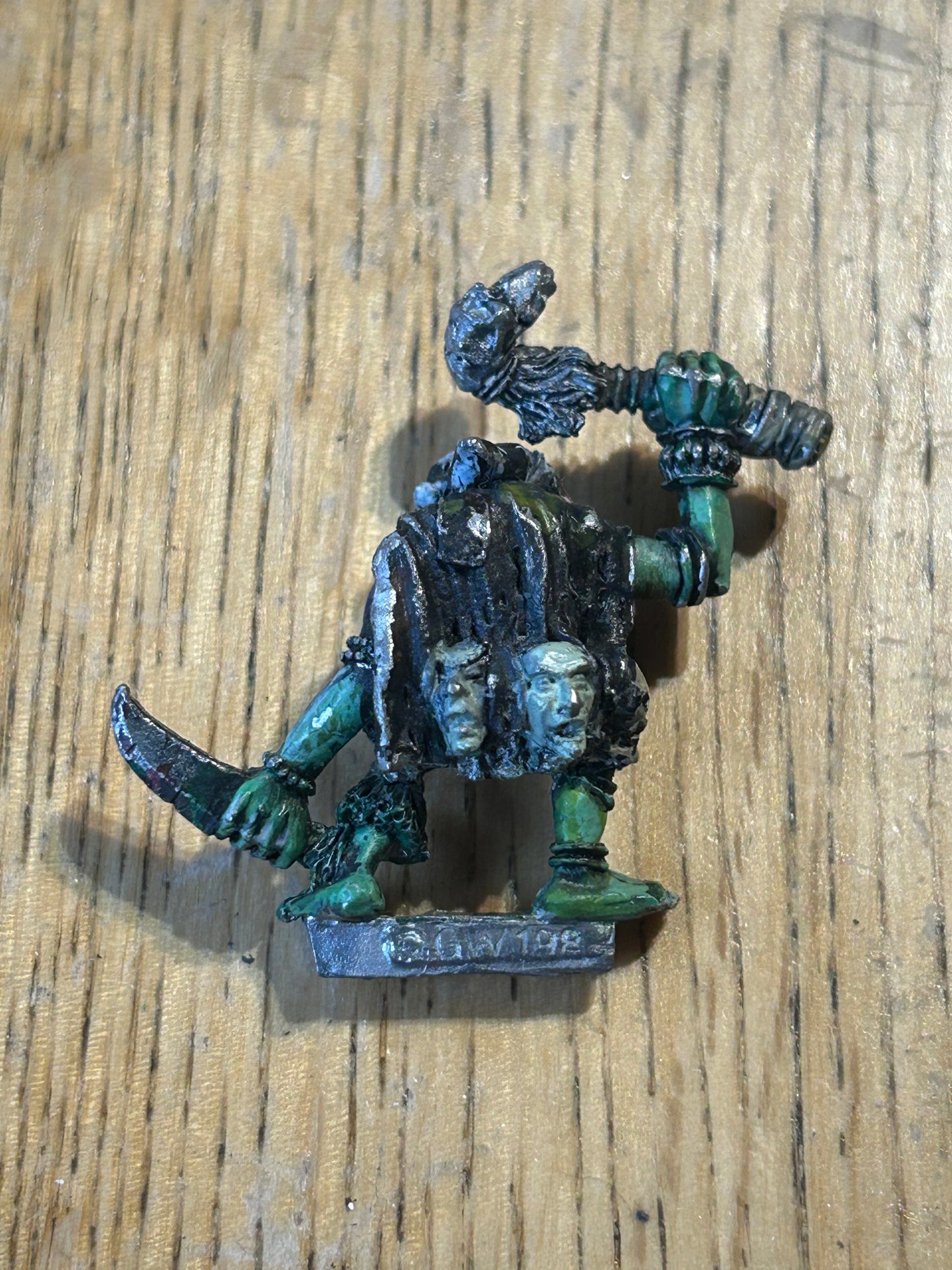 Citadel Warhammer fantasy 80s Orc Champion Zigblog witchstaff