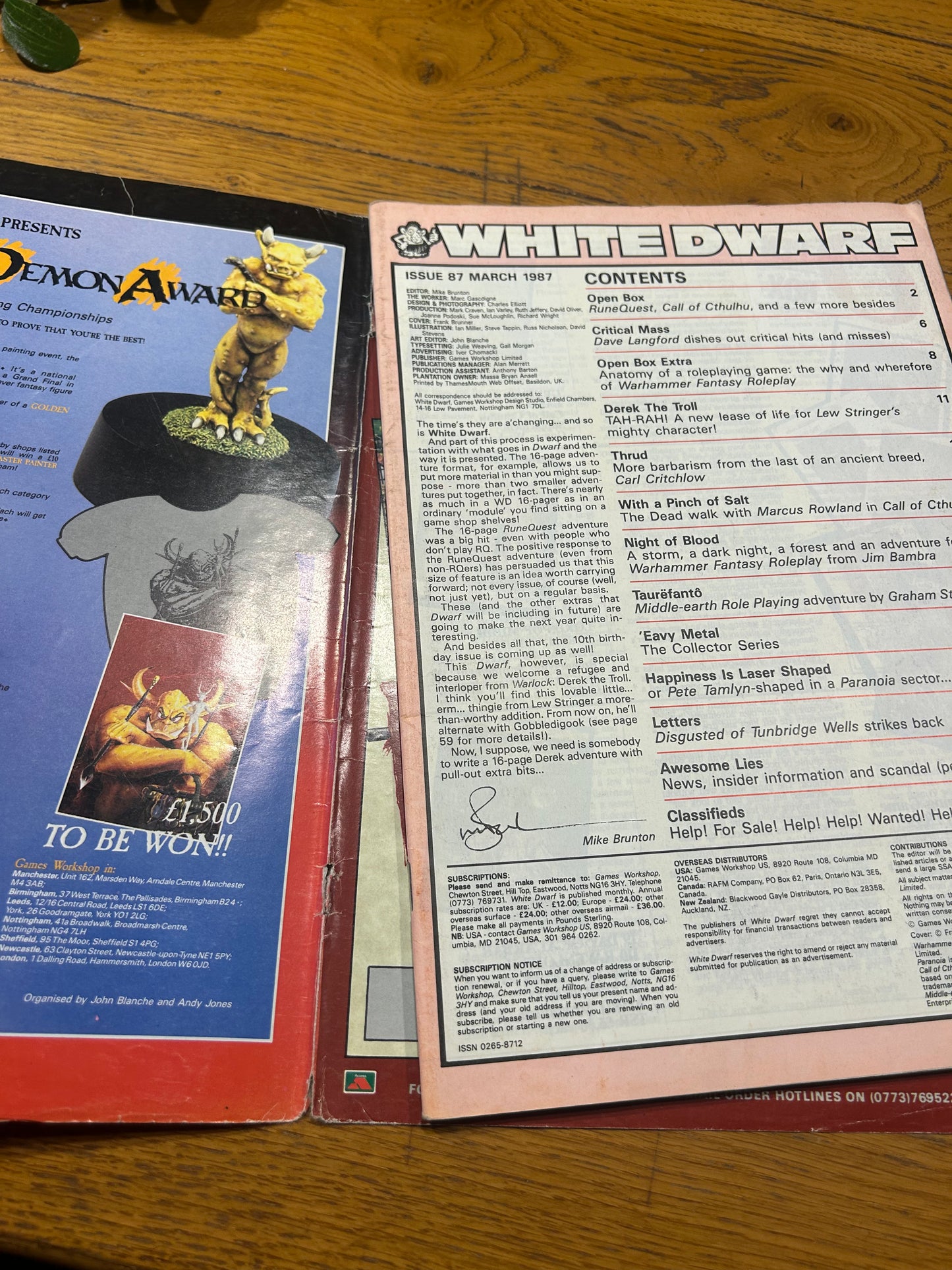 White dwarf issue 87