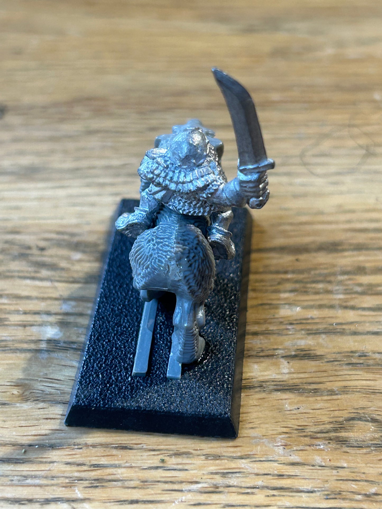 Warhammer fantasy marauder miniatures goblin wolf rider with sword