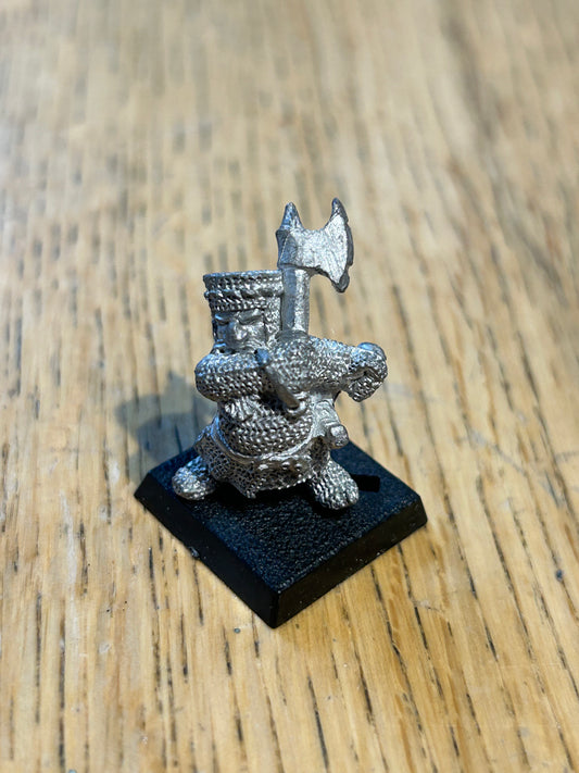 C06 IMPERIAL DWARF ALYAK GRUM DWARFS CITADEL WARHAMMER FANTASY METAL AXE