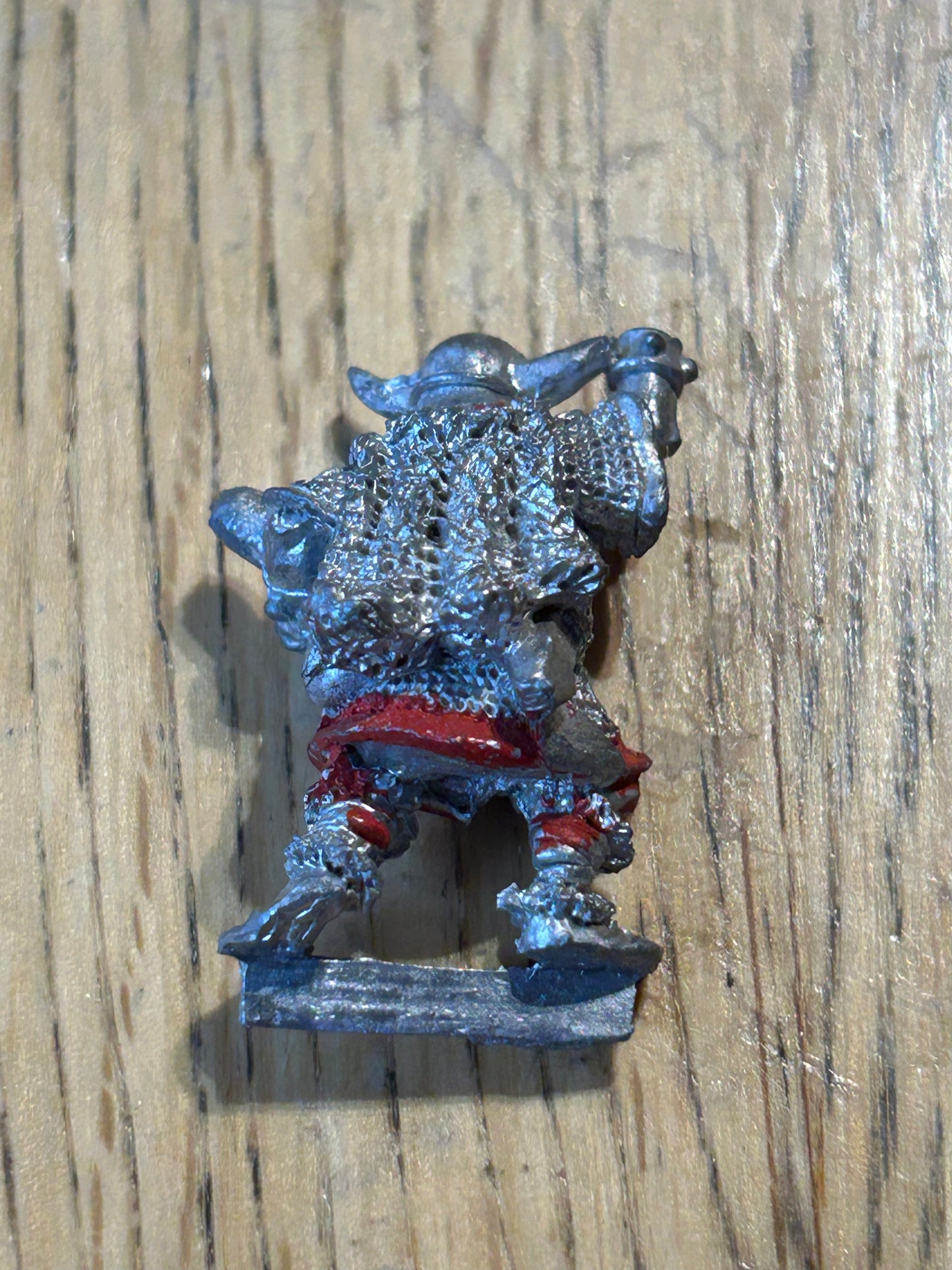 Citadel H Aldis Hornhead Doomwarder Axeman Miniature Metal Slotta (missing axe)