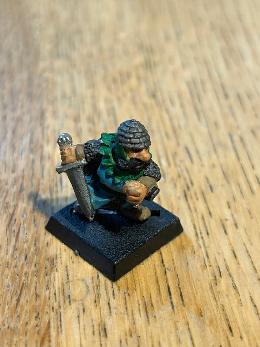 Warhammer - Dwarfs - C06 Imperial Dwarf Warrior - Brond Sunken Eye - 1985
