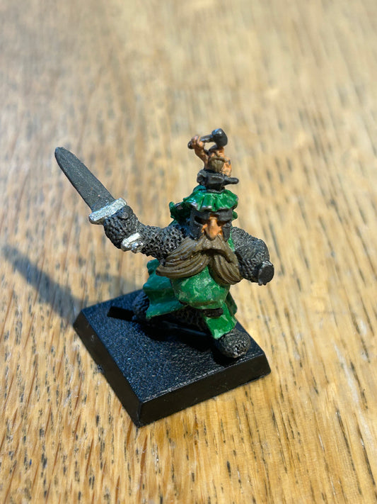 1985 Imperial Dwarf 0307 07 C06 Dorin Lard Gomrund Citadel Dwarven Warhammer fantasy