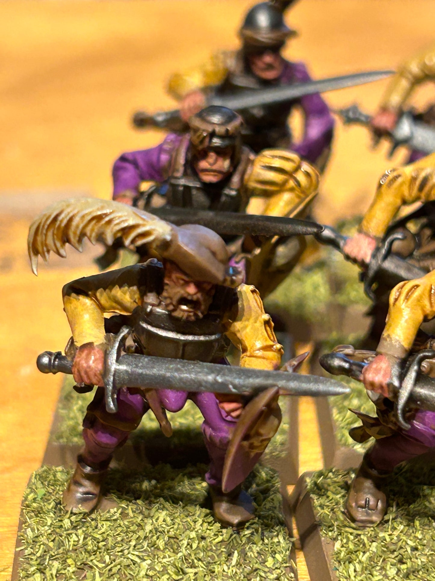 Warhammer fantasy the old world empire of man state troops swordsmen x15 with full command