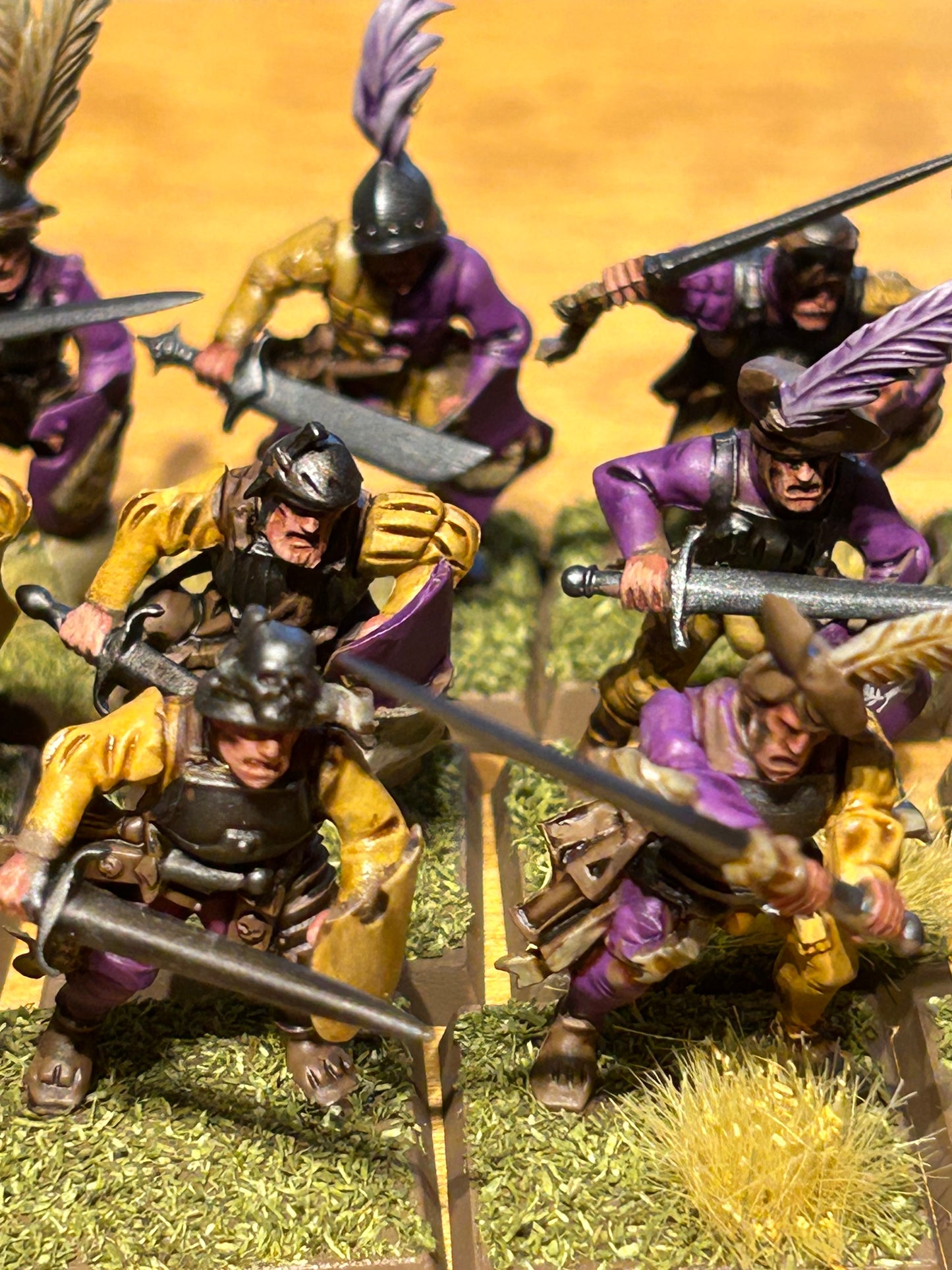 Warhammer fantasy the old world empire of man state troops swordsmen x15 with full command