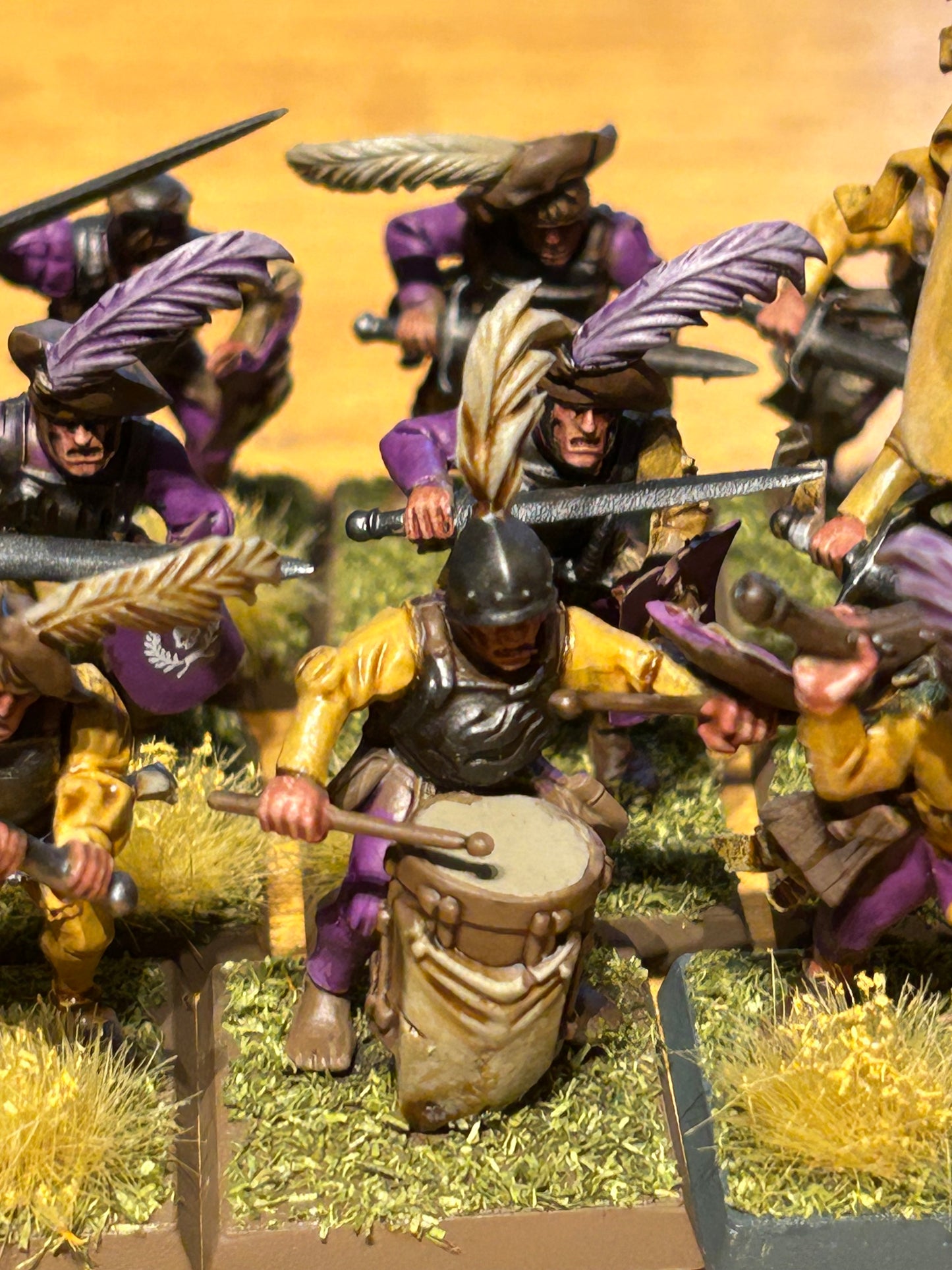 Warhammer fantasy the old world empire of man state troops swordsmen x15 with full command