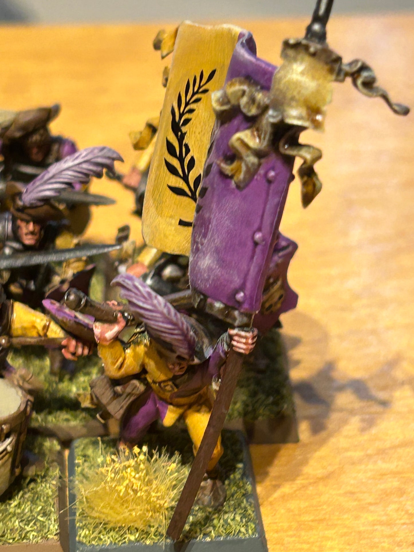 Warhammer fantasy the old world empire of man state troops swordsmen x15 with full command