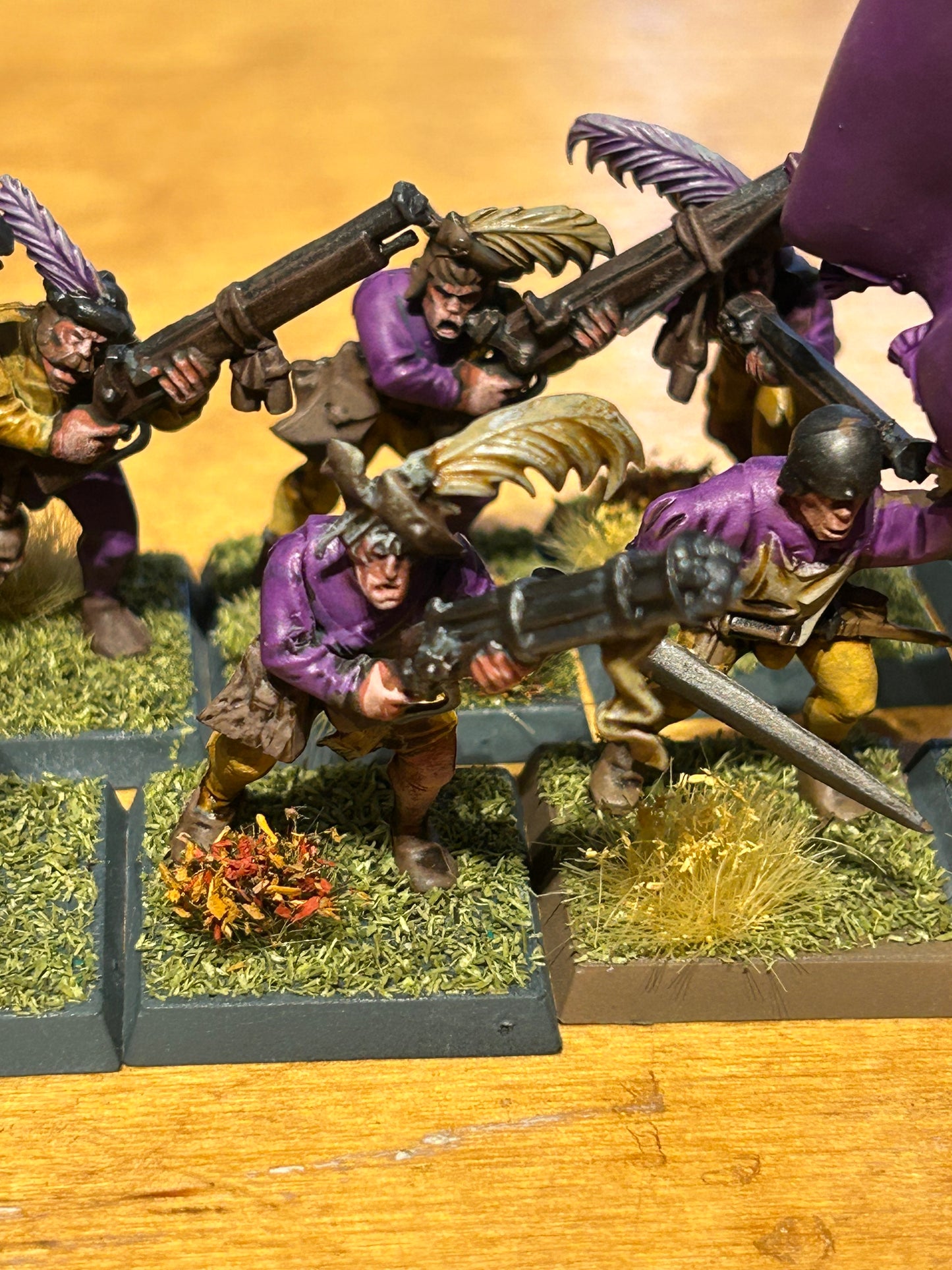 Warhammer fantasy the old world empire of man handgunners x10 with full command