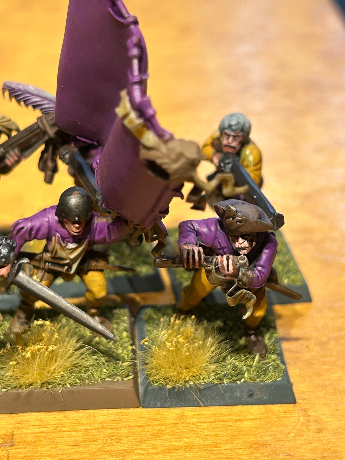 Warhammer fantasy the old world empire of man handgunners x10 with full command