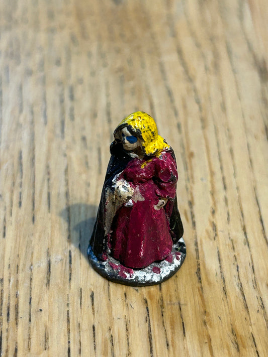 RARE Metal Citadel Miniatures DASSv2  'Diann the Girl Thief' c.1983 dungeon adventurer starter set