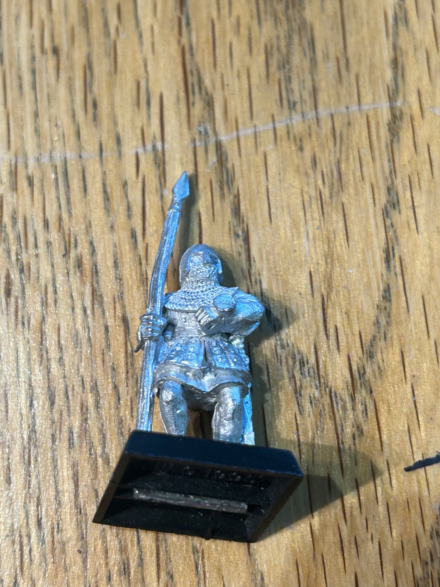 Bretonnian man at arms spearman metal warhammer fantasy ( 4 available)